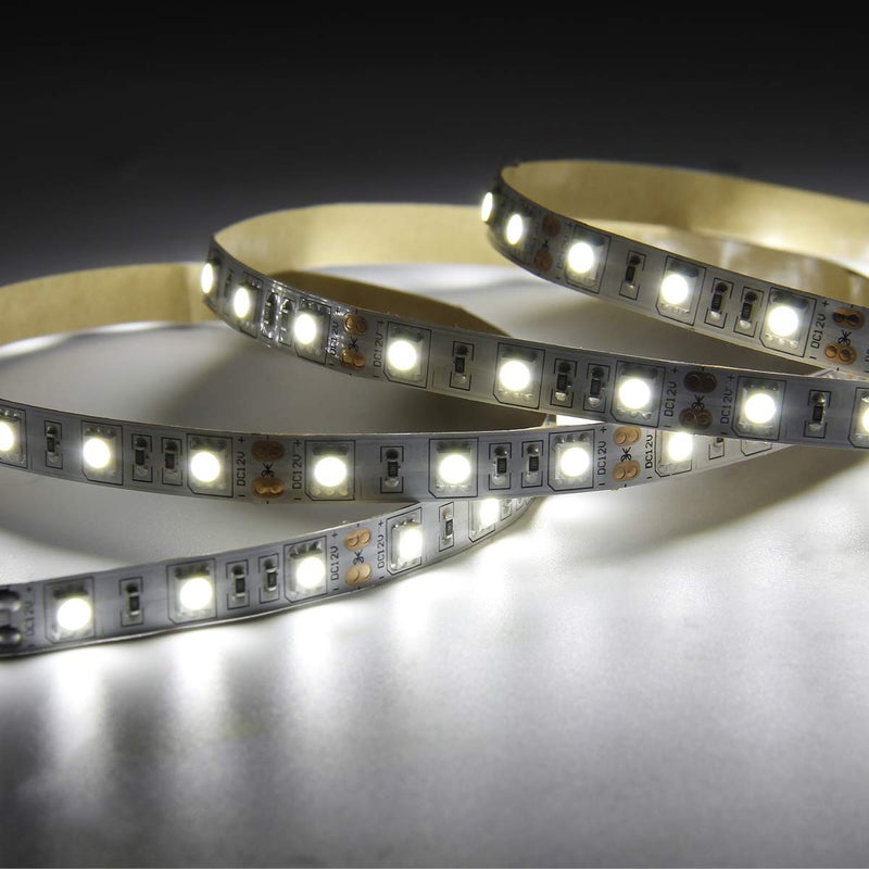 SUPERNIGHT LED Light Strip White, 6000K Daylight White Lights 16.4 Ft 300leds 60leds/m 5050 SMD Flexible Waterproof Tape for Boats, Bathroom, Mirror, Ceiling - Image 3
